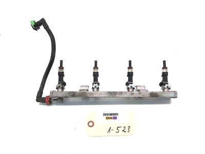 2019-2024 INFINITI QX50 AWD 2.0L FUEL INJECTOR RAIL LINE W/FUEL INJECTORS OEM - Imagem 1 de 4
