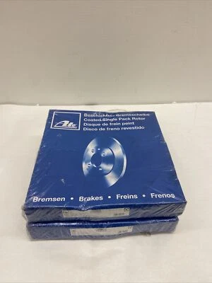 JUEGO DE ROTORES DE FRENO AUDI" (2) DELANTEROS "ATE" A4 A6 S4 2005-2009 8D0615301M 2 PK Foto 1 de 4