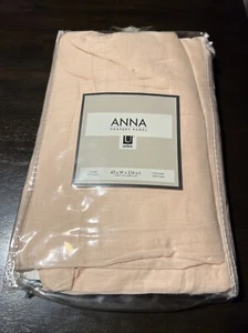 NEW Umbra Anna Rod Pocket Drapery Window Panel Peach 42x216 NIP - Picture 1 of 2