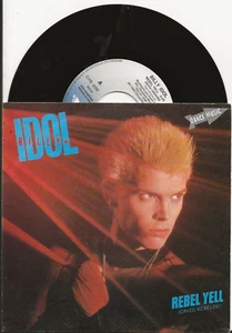 BILLY IDOL REBEL YELL RARE SPAIN PROMO SINGLE FROM 1983 - Picture 1 of 2