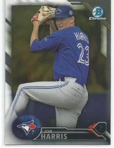 Jon Harris Toronto Blue Jays 2016 Bowman Chrome Draft - Imagen 1 de 2