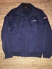 Men's Tommy Hilfiger Navy Rain hooded zip up Jacket size Large