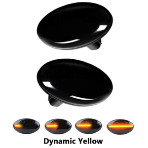 Paar dynamische LED Seitenmarkierungssignal Blinker für Subaru Impreza Wrx Sti - Bild 1 von 19