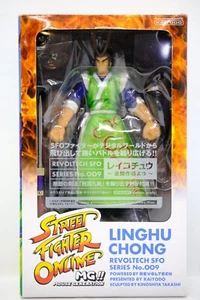 Revoltech SFO Street Fighter Online Linghu Chong Nº 009 Kaiyodo - Imagen 1 de 22