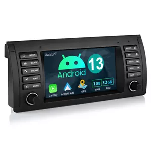 7" Für BMW E39 X5 E53 Android 13 Autoradio GPS DAB+ Navi WIFI BT SWC 2GB+32GB BT - Bild 1 von 11