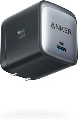 Anker Nano USB C Charger 65W GaN II PPS Foldable Fast Adapter for MacBook/Galaxy - Image 1 of 4