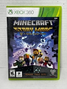 Minecraft: Story Mode - Season Pass Disc (Xbox 360, 2015) Pre-owned - Picture 1 of 3