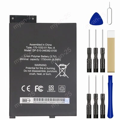 Batería Nueva 170-1032-00 Para Amazon Kindle 3 Teclado D00901 Grafito 170-1032-01 Foto 1 de 4