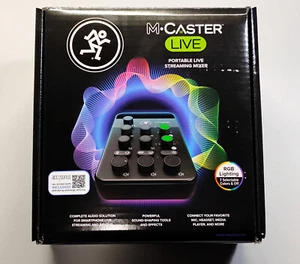 NEW Mackie M-Caster LIVE Portable Live Streaming Mixer for Mac/PC/Mobile - Picture 1 of 16