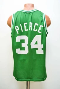 NBA BOSTON CELTICS BASKETBALL SHIRT TRIKOT CHAMPION #34 PIERCE L ERWACHSENE - Bild 1 von 6