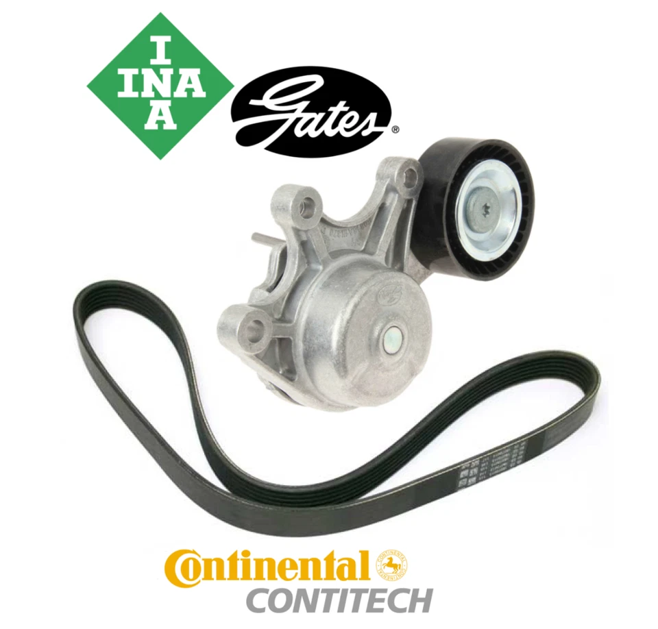 OEM Belt Tensioner w/ Pulley & Drive Belt for BMW 228i 328i 428i 528i X1 X3 X4 - Image 1 of 1