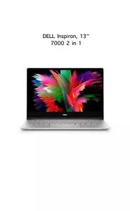 Dell Inspiron 7000 2 in 1 13" FHD touch-screen Ryzen 7 - computer portatile grigio convertibile - Foto 1 di 12