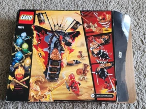 Lego Ninjago Spinjitzu Fire Fang Manual Not Comple Extra Pieces kai Nya Garmadon - Bild 1 von 21