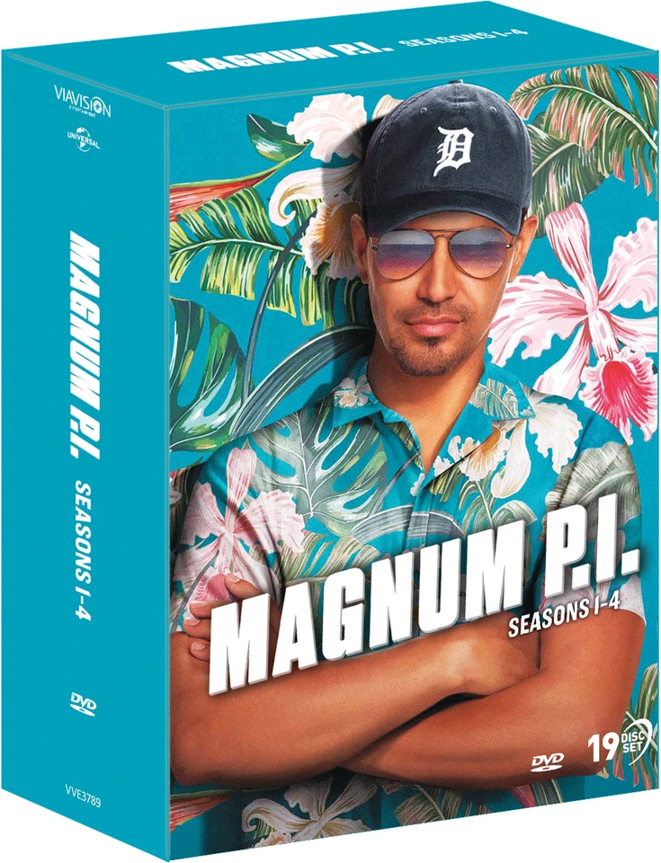 BRAND NEW Magnum P.I. : Seasons 1-4 (DVD, 19-Disc Set) *PROERDER R4 PI Series - image 1 of 1