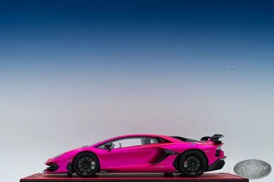 1/18 MR Collection Lamborghini Aventador SVJ Flash Pink 🤝ALSO OPEN FOR TRADE🤝 - Image 1 of 4