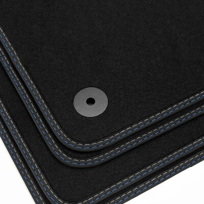 Double stitching floor mats suitable for VW Touareg 1 7L R-Line year 2002-2010 - Image 1 of 4