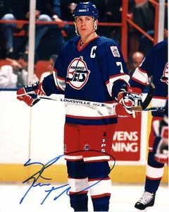 Keith Tkachuk Autographed 8x10 Winnapeg Jets # S325 - Picture 1 of 1