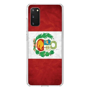 Clear Case for Galaxy S (Pick Model) Peru Old Flag - Picture 1 of 12
