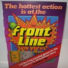 Front Line Arcade FLYER Original Vintage 1982 Game Army Battle Combat Edge Worn