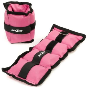 MAXXIVA Gewichtsmanschetten Set 2 x 1 kg Laufgewichte Pink Arm Bein Fitness - Bild 1 von 7