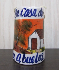 Colgante de Pared Cerámica La Casa de los Abuelos Hecho en Puerta Vallarta México - Imagen 1 de 7