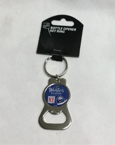 2018 Winter Classic Bottle Opener Keychain Duel Buffalo Sabres New York Rangers Cover