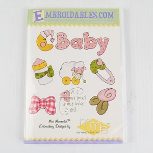 Baby Girl Designs Machine Embroidery CD - Mini Moments Embroidery Designs - Picture 1 of 3
