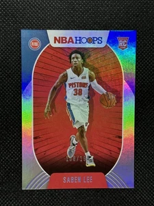 2020-21 Hoops Saben Lee Premium Box Set Rookie #206 #/199 - Bild 1 von 2