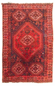 Morgenland Perserteppich - Nomadic - 189 x 139 cm - rot - Bild 1 von 6