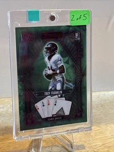 2024 Wild Card 5 Card Draw /5 Troy Franklin RC #S5CDMA-TF BRONCOS - Bild 1 von 2