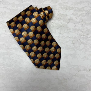 Countess Mara Silk Necktie Novelty Paw Print Pattern Business Career - NWOT - Picture 1 of 4