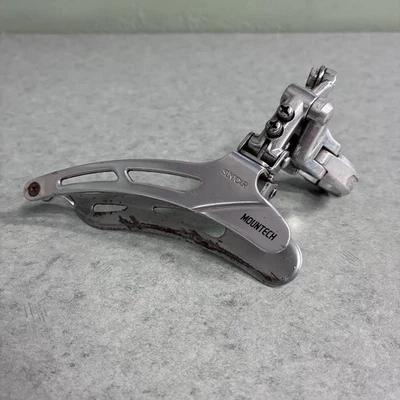 Vintage Suntour Mountech Front Derailleur Triple Bottom Pull 28.6 mm 1983 - Image 1 of 4