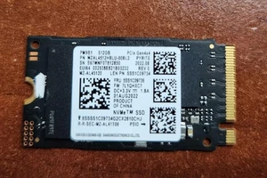 Samsung 512GB PCle Gen 4x4 dysk SSD MZ-AL45120 MZAL4512HBLU-00BL2 - Zdjęcie 1 z 2