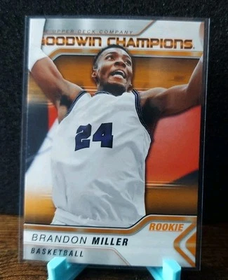 2023 Upper Deck Goodwin Champions Brandon Miller Orange Rookie RC #12 - Image 1 of 2