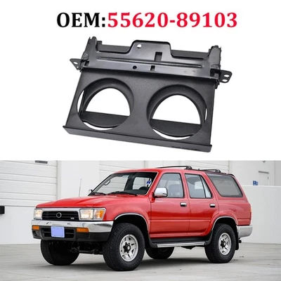 Portavasos central del panel de instrumentos del tablero apto para Toyota 4Runner 1989-1995 55620-89103 Foto 1 de 4