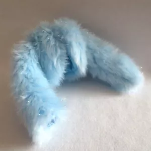 NEW! 2023 Barbie Extra Fly Wintery Snow Doll Fashion Blue Furry Jacket Clothing - Picture 1 of 8