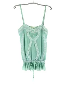 GUESS Sleeveless Top Women's T-Shirt Size M - Picture 1 of 8