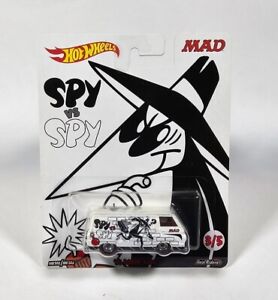 Hot Wheels MAD Series SPY vs SPY #3/5 '66 Dodge A100 Real Riders 1:64 NEW