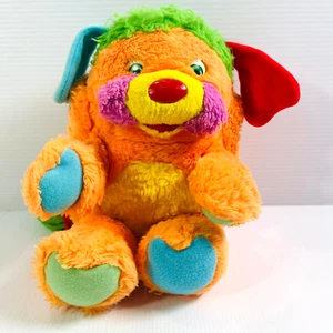 Popple 1980 Vintage 13 pulgadas Naranja Grande PUZZLE Peluche 1986 Excelente Estado Mattel - Imagen 1 de 13