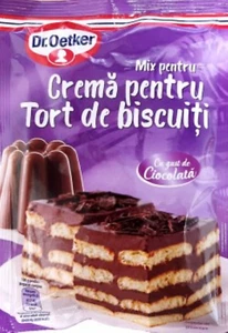 Dr. Oetker Chocolate Cream Mix for Biscuit Cake 90g - 2 PACK - Picture 1 of 2