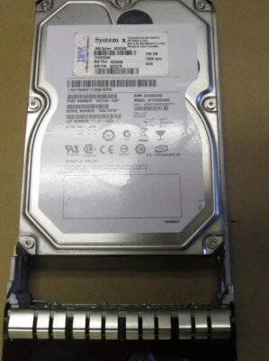 IBM 750GB 7200RPM SAS 3.5” H/S HDD W/ TRAY-42D0548 /42C0279 /42D0546/ST3750630SS - Image 1 of 4