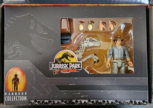 Jurassic Park Hammond Collection Dr Alan Grant & Velociraptor Encounter Set New - Picture 1 of 7