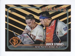 2024 Topps Update Series #US55 BLAKE SNELL & PATRICK BAILEY Orange/Black HOLIDAY - Bild 1 von 2