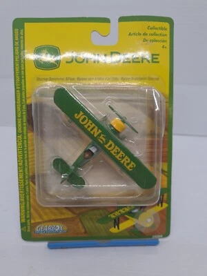 Gearbox 2003 John Deere 1930 Stearman Barnstormer Biplane Die Cast #04266 New  - Image 1 of 4