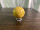 Vintage Cue Ball ~2" - Great Patina - Yellowed Aged - Pool Billiards Replacement