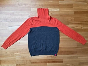 PULLOVER Herren EDC BY ESPRIT Rollkragen, orange-schwarz, Größe: L - Bild 1 von 10