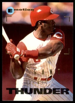 1995 SkyBox E-Motion Ron Gant Cincinnati Reds #116 - Image 1 of 2