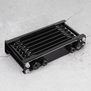 Engine Oil Cooler Universal Cooling Radiator Fit For Monkey Car 100‑250 Dirt - Picture 1 of 12