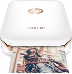HP Sprocket X7N07A SNPRH-1603 mobiler tragbarer Fotodrucker mit Hülle - Bild 1 von 23