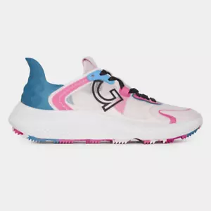ZAPATOS DE GOLF G/FORE MUJER RIPSTOP MG4X2 CROSS TRAINER GASOLINA BLANCO ROSA AZUL TALLA - Imagen 1 de 5